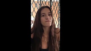 Skinny Teen Latina First Casting Blowjob POV - 18yo Busty Brazilian Gostosa