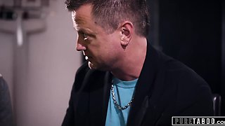 Fertility clinic dude has to cuck the guy to knock that bitch up