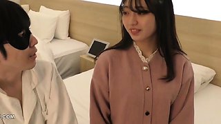 Asian slut Kana Kawai double blowjob and hardcore sex