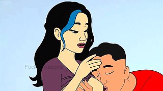 Sexy anime adventure featuring older characters in steamy situations