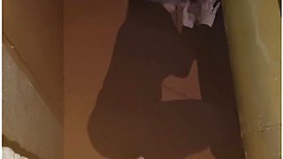 Company Year-end Party. Married Woman Gives Blowjob In A Corner Of The Party