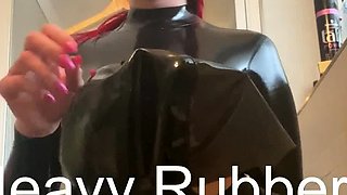 Amateur Madison mirror toying