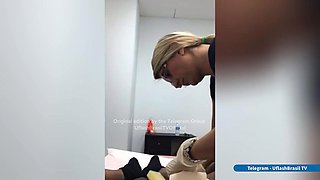 Big Tits Blonde Waxes BBC