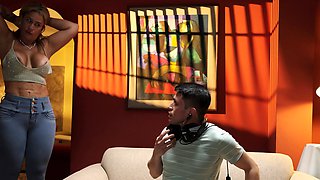 Stepmom Secretly Fucks Her Stepson