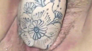 Jade Fisting Her Hairy MILF Pussy