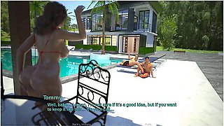 My Italian Hot Wife: Hot Wife Cuck Her Husband With His Friends By The Pool Ep 7