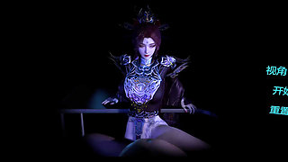 3D cute cosplay naked her hot naturel tits got fucked so hard