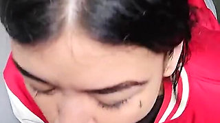 Blowjob From the Neighbor in the Building