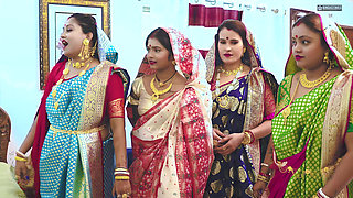 Tharki Burha Sasur Fucks Four Newly Married Daughter in Laws ( Hindi Audio )
