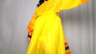 Stacked brunette goes solo toys and masturbation