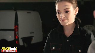 Schoolgirl has xxx with teenage while step mummy sees and joins in with older guy