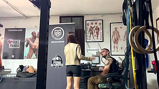 LittleCaprice-Emiri Momota At the Gym