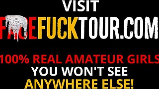 Submissive kitten balls deep rough sloppy hardcore blowjob