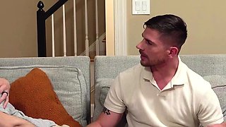 Guy Spencers and Derek Spears hard cocks for FTM Colby Tate