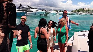 Lena Coxx and The Queen Unleash Epic Orgy with Grecor –