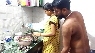 Hot Indian Girl Aalox Fucked Hard in Kitchen - Desi Sex Mumbai