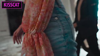 S3E8: Step son fuck step mom with her new husband in share bed till cum in pussy and mouth