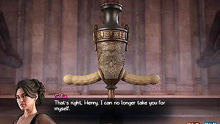 Treasure of Nadia - 101&102 - Gameplay - Roleplay - Threesome with Nuns
