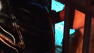 Stacey Saran and Leyla Black let a latex dude fuck them hard