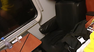 Extreme Sex on the Train: Fucked a Young Beauty Stepsister in First Class Coupe Sex Dada Deville
