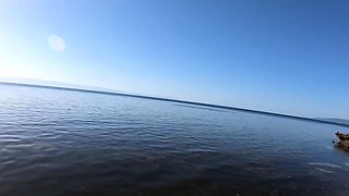 Public Beach Barebacking