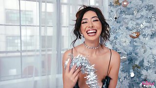 Chloe Surreal's Intimate Dance: Embracing Perfect Curves in Solitary Bliss