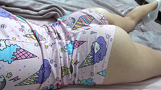 I fucked my Indian wife because she has a huge ass and my dick wanted it so I cummed in her pussy and kissing