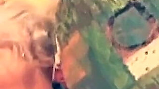 Older Woman Plays with Dildo and Then Gets Fucked by a Young Big Cock