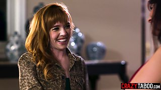 Big titties cougar and her colleague exciting sex