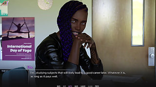 Taboo University #03 - Chem Class with Beatiful Black 18yo and Blue Haired Emo