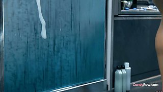 Futanari Blue Alien Dominates Men