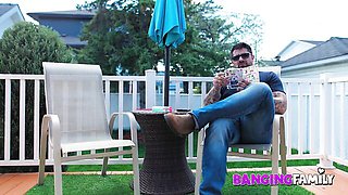 Sexual girlfriend - step fantasy clip - Banging Family