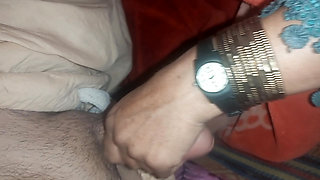 I gave my girlfriend a hug.