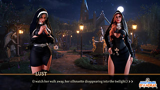 Stepsisters in Sin Gameplay Part 5 - Lust Gets Closer to Esther