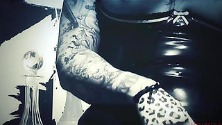 Tallulah Tease Takes a Load on Her Tattoo