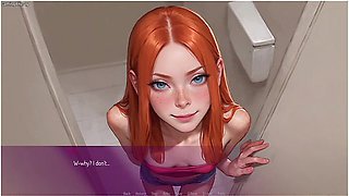 Car Toon In Horny Cheating Wife Fucked By A Stranger In Public Toilet - 3d Hentai Animated Porn - Mila Ai