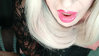 Trans Stockings Cum