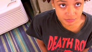 Jemeni loves it Anal Black and Ebony Bukkake Interracial POV