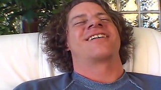 Nasty Sailor Chick Eats Cum After a Hard Threesome Fuck