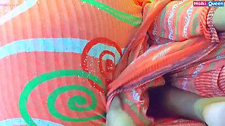 Fuck In Both Holes Creampied In Both Holes Malki Queen - Curvy Indian mom gets creampie cumshot