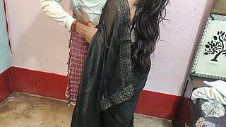 Bengoli Muslim Khatun Fucked Hindu Lover in Saree