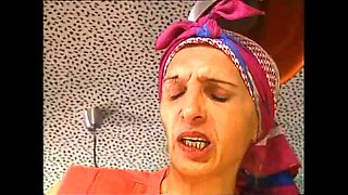 Ugly Old Woman Fucking Young Guy - Penelope Black Diamond Hot MILF GILF Grandma Hardcore