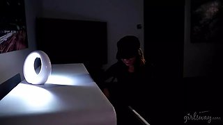 Panty-thief gets a lesson - Jenna Sativa, Angela White