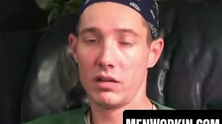 Bumder wolf flaunts figure and XXL pink cigar while fapping