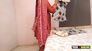 Desi Stepsister Fucked by Her Stepbrother When She Was Working in Room