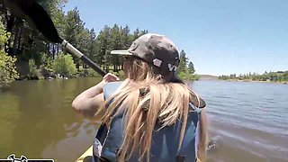camping fuck trip with Karma Rx, second day