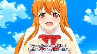 Hot teen with big boobs got horny at library