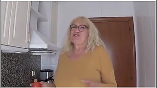 La Mature Fina And Her Huge Tits Are A Gift!