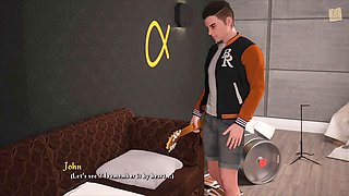 Hentai girl in action