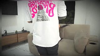MILF Wants Cock, Fucked in Kitchen in Front of Stepdaughter
